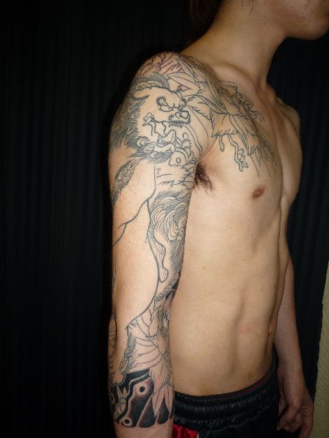 唐獅子牡丹 刺青ブログ18 D T Tattoo