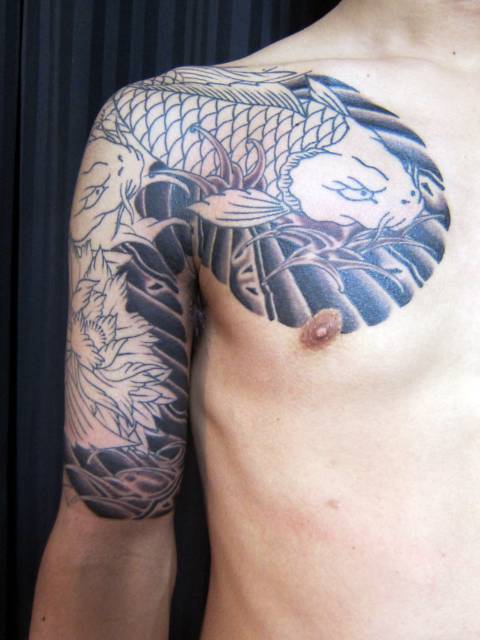 鯉 刺青ブログ41 D T Tattoo